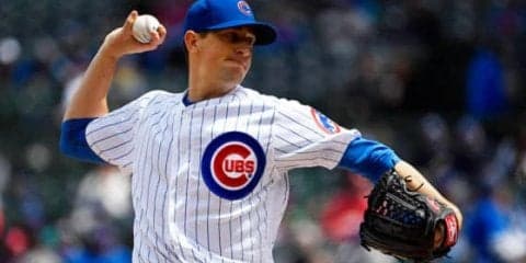 【MLB】たった81球で完封勝利！　カブス右腕が圧巻の好投、球団記録は78球