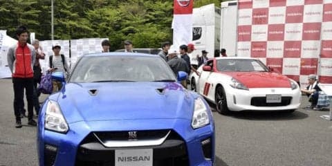 日産 GT-R 2020年型と フェアレディZ 50thアニバーサリー を展示…SUPER GT 第2戦
