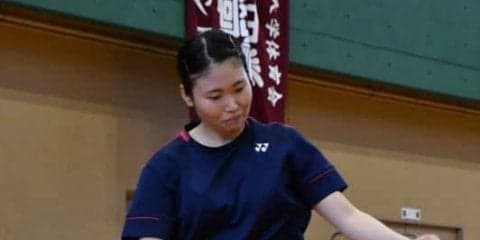 【バドミントン部女子】 立命大に３ー２で勝利し、最終戦へ