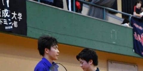 【バドミントン部男子】 立命大に１ー４で敗北し、課題残る