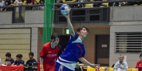 【ハンドボール部女子】　龍大に勝利し、開幕から全勝であすの大体大戦へ