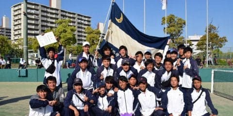 【ソフトテニス部男子】　３勝２敗、３位入賞で春季リーグ戦閉幕