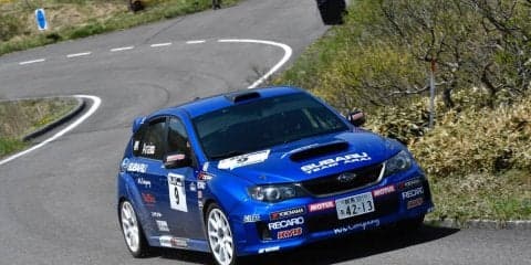 全日本ラリー久万高原：初日は新井大輝がトップ！ 1.2秒差で奴田原が追う接戦