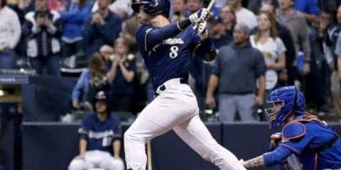 【MLB】ブルワーズ、延長18回＆5時間22分の大熱戦制す　サヨナラ打のブラウンは8打数6安打