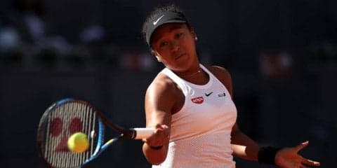 【速報】大坂なおみが第1セットを先取。世界33位との1回戦[ムトゥア マドリード・オープン]