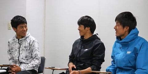 【連載】ルーキー特集『ＳＴＡＲＴ　ＬＩＮＥ』第１回　後藤颯汰×澤大地×三浦励央奈