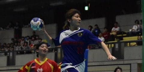 【ハンドボール部女子】　大体大に敗れ、今季リーグ戦初黒星