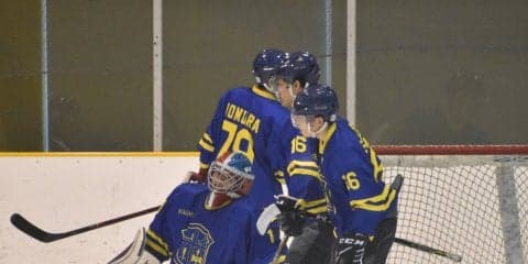 【アイスホッケー部】 関大に０－３で敗れ、総合関関戦勝利ならず