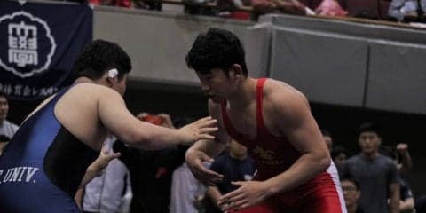 【レスリング部】格上の相手に及ばず、悔しい結果に