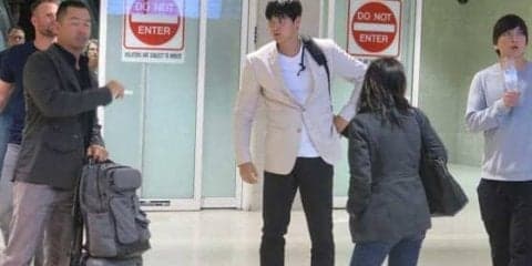 【MLB】大谷翔平、決意の白ジャケでデトロイト入り　8日からチーム合流へ