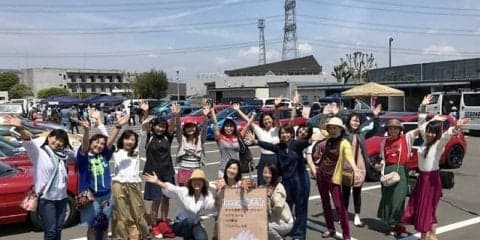 クルマ好き女性オーナーが集合！ ヨガドライブ体操も披露…筑フェス2019