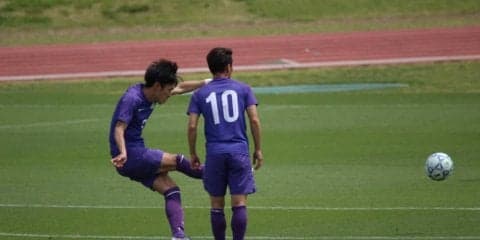 【サッカー部】劣勢も粘り強く無失点で勝ち点１を獲得