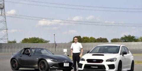 3周でも違いがわかる！ ロードスター と WRX の同乗試乗会…筑フェス2019