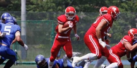 日大、資格停止処分解除後初の試合で日体大に大勝