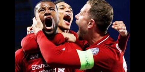 ３％の奇跡にアンフィールドが熱狂。リバプールがバルセロナに大逆転