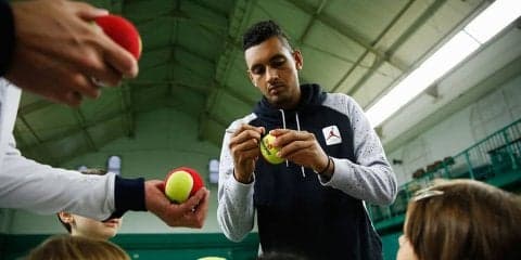 錦織、キリオス、チリッチ、チチパスなどATPスター選手が小学生たちと触れ合う