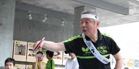 【卓球】“ひとりピンポン外交官”浅葉克己氏が仕掛けた「卓球×アート」の祭典に行ってみた