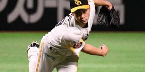 鷹・武田、2戦連続の8失点大炎上　4回途中10安打浴びてノックアウト