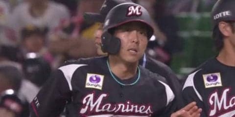 ロッテ、4連勝で今季初貯金　13安打9得点、今季17勝のうち鷹から6勝