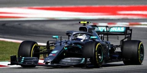 【F1 スペインGP】ランキングトップのボッタスがフリー走行でトップタイム