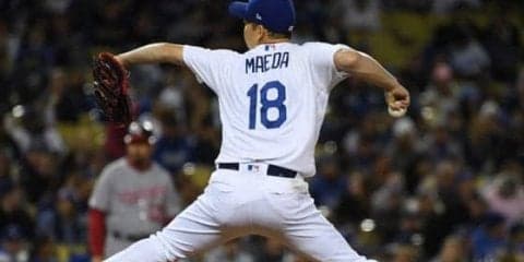 【MLB】4勝目の前田健太「今年1番セットが良かった」6回1安打無失点、好投の要因は…