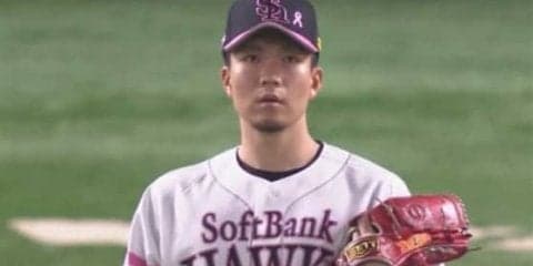 鷹千賀、謎の“怪”投…自己ワースト7四球＆2暴投も、6回5安打2失点で勝ち投手権利