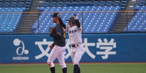 【野球部】怒涛のＲＩＫＫＩＯ快進撃！今季初神宮で逆境を“打破” 宮慎「やっと自分の形になってきた」