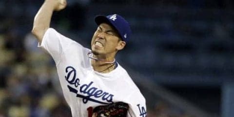 【MLB】前田健太、圧巻の4勝目にLAメディア称賛の嵐「素晴らしい」「優れた技量」