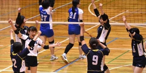【バレーボール部女子】　京産大に初勝利！　５勝１敗で最終戦へ
