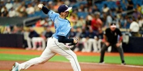 【MLB】昨季CY賞左腕スネル、5回まで6者連続含む11奪三振も2点失う　ヤ軍田中と投げ合い