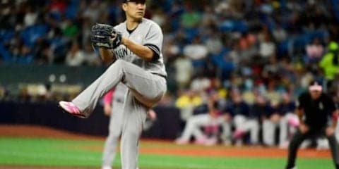 【MLB】田中将大、7回1失点の快投で3勝目の権利　9回に照明切れるアクシデントで中断