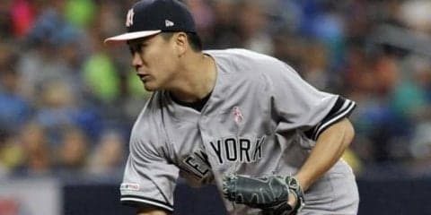 【MLB】田中将大、7回1失点わずか73球の快投に敵将脱帽　「タフな相手で今夜もそうだった」