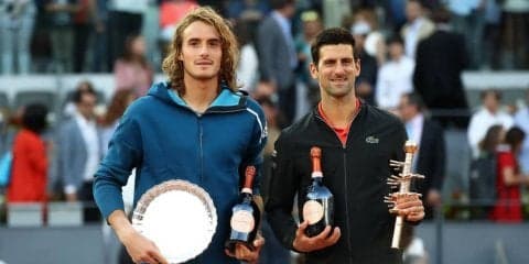 ジョコ「きっと明るい未来が待っている」。準優勝のチチパスに賛辞[ATP1000 マドリード]