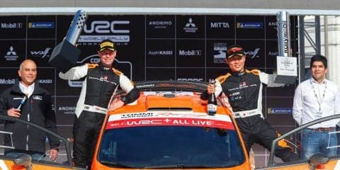 勝田貴元、初開催のWRCラリーチリでWRC2を制す