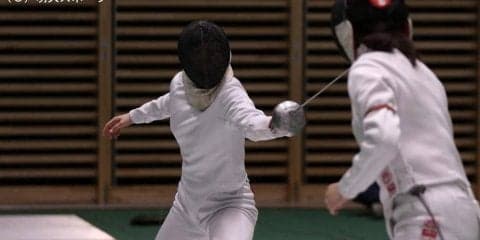 女子エペ　ルーキー躍動１部残留／関東学生リーグ戦