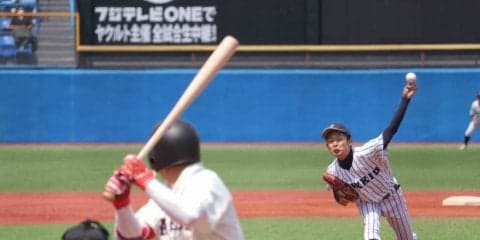 【野球部】 投手陣計210球３失点の粘投も、散発４安打で勝ち点スルリ 藤野「悔しいという気持ちだけです」