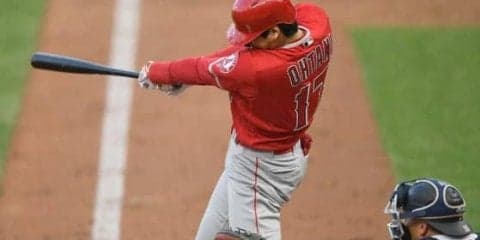 【MLB】大谷翔平、復帰後初アーチ！　229日ぶり一発は速度約178キロ、飛距離130メートルの特大弾