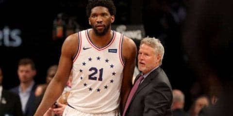 ヘッドコーチ解任の噂が飛び交うシクサーズ、エンビードは「くだらない話」と擁護