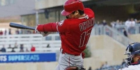 【MLB】大谷翔平、感触十分の特大1号「いくな、と」初本塁打で「明日以降リラックスして」