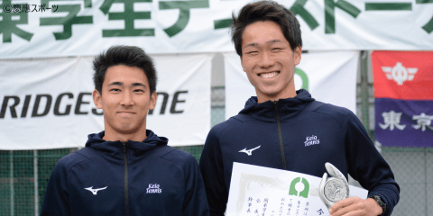 【テニス（男子）】令和最初の春関は単複共に準優勝　/　関東学生テニストーナメント大会　本戦6日目、7日目