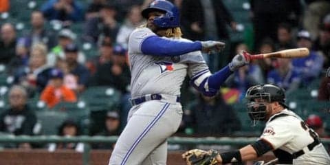 【MLB】No1有望株ゲレーロJr.が初本塁打含む2発　2発目は183キロ＆137Mの驚愕特大弾