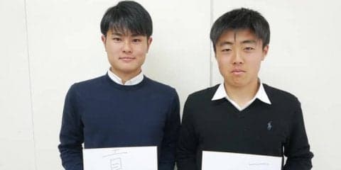 【ソッカー（男子）】開幕前特集第3弾！　期待の新入生、田村祐二朗選手、川野太壱選手インタビュー