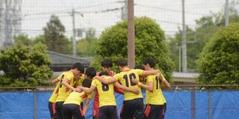 【ソッカー（男子）】多くのシュートを放つもゴールが遠く、悔しい初黒星　第４節　Vs東国大