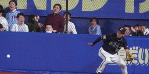オリ1イニング3失策　先発山本、味方に足引っ張られて6失点KO