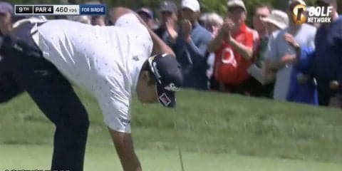 【動画】前半苦戦もナイスカムバック！松山英樹のあわやイーグルのナイスショット