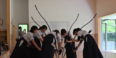 【弓術女子】後半に失速、連覇ならず　第42回早慶弓術定期戦