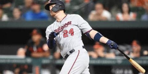 【MLB】“よそ見”で大谷珍出塁を呼んだ一塁手が汚名返上？　約184キロ＆138M特大弾放つ