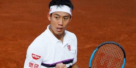 錦織 マスターズ100勝達成。初勝利から約8年で[ATP1000 ローマ]