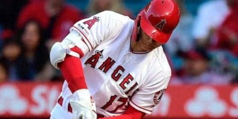 【MLB】大谷翔平は5戦連続ヒット、復帰後本拠地初“登場”で口ひげ姿も!?　エ軍は連敗止める