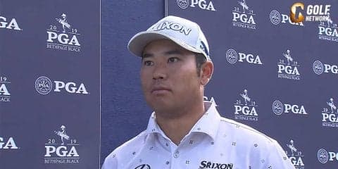 松山英樹「明日はもう少し楽にスコアを伸ばしたい」　通算4アンダー6位タイで最終日へ